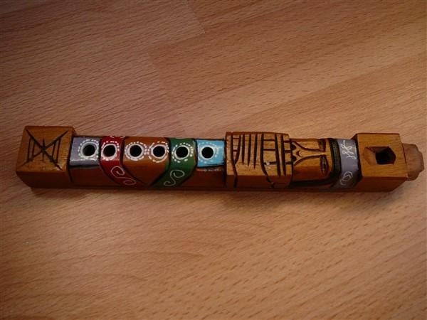Oude houten fluit, Antiek en Kunst, Ophalen