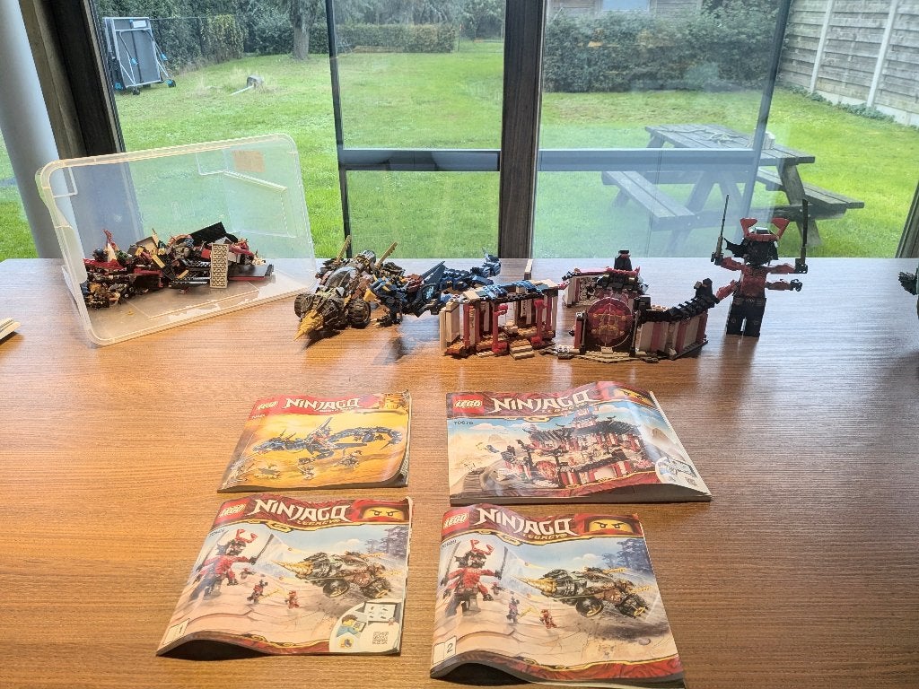Lego lot ninjago, Ophalen, Lego, Zo goed als nieuw, Inclusief instructies