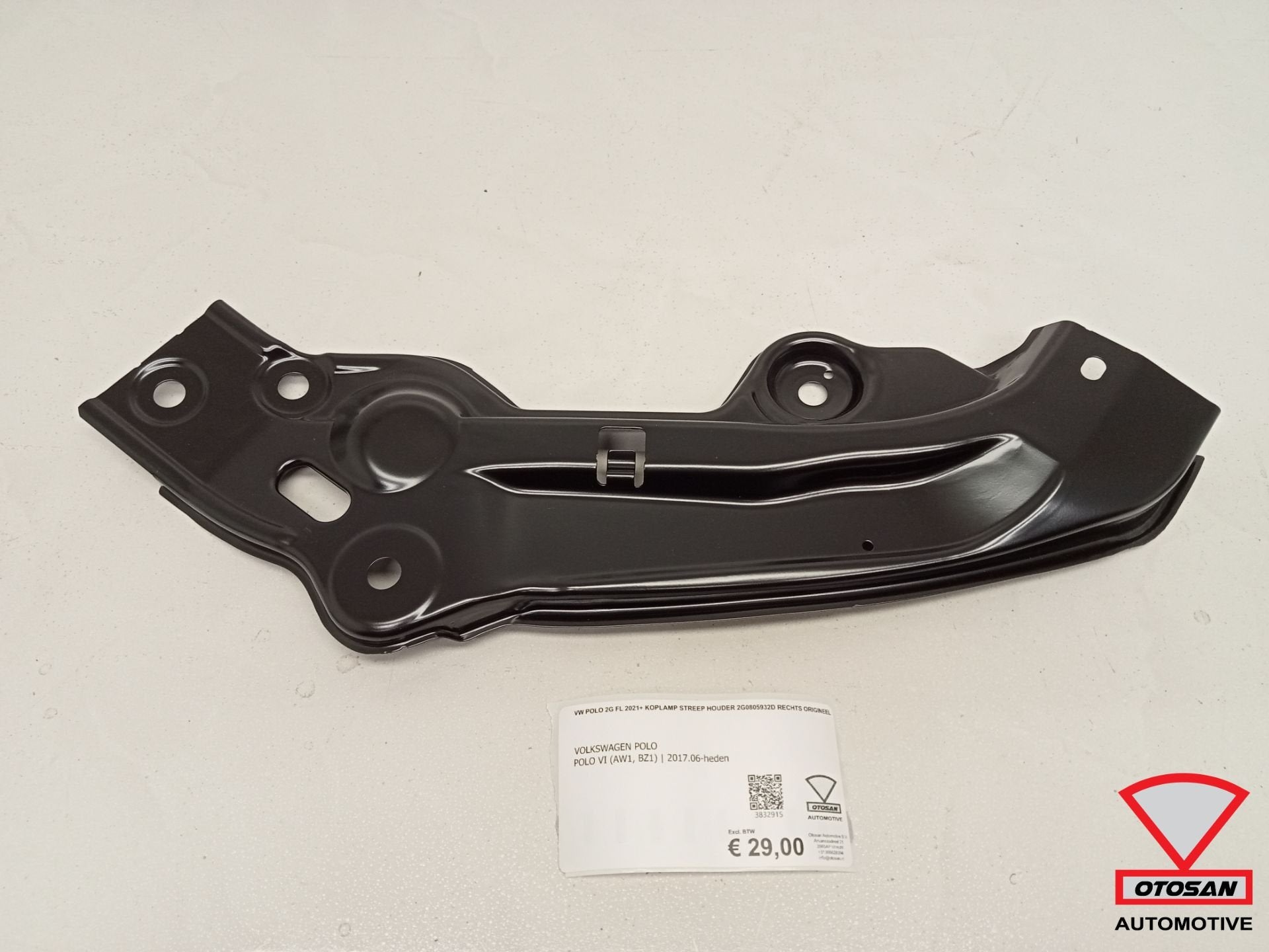 VW Polo 2G FL 2021+ Koplamp Streep houder 2G0805932D Rechts, Volkswagen, Volkswagen AG, Nieuw, Vw@volkswagen.de