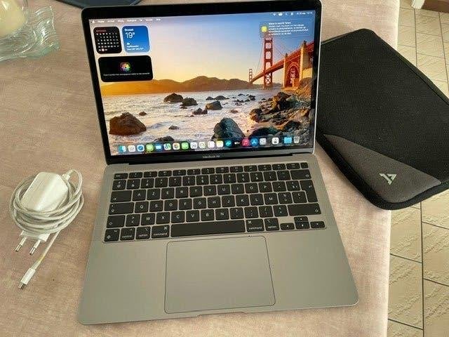 Apple MacBook Air 13" met M1 processor uit 2023 - nieuwstaat, 256 GB, Enlèvement ou Envoi, Comme neuf, 3 à 4 Ghz