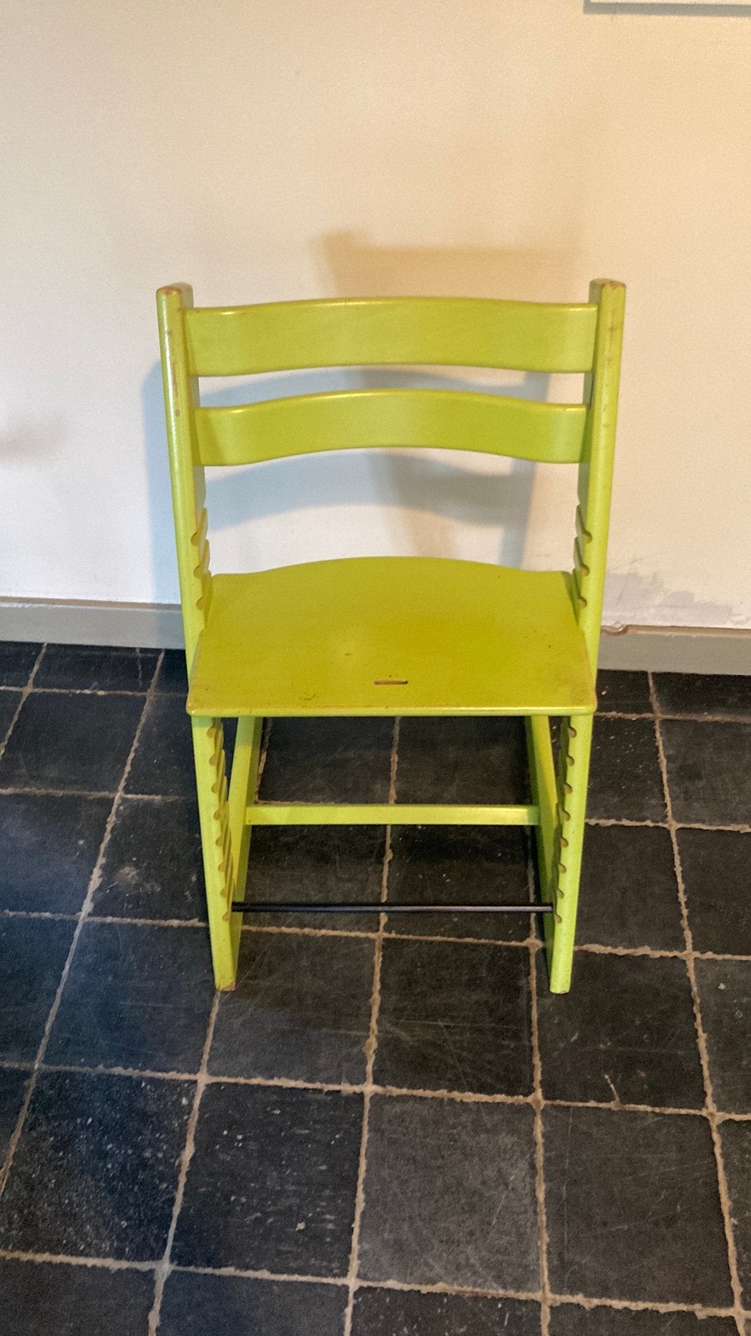 Groene Trip Trap stoel Stokke, Enlèvement, Utilisé