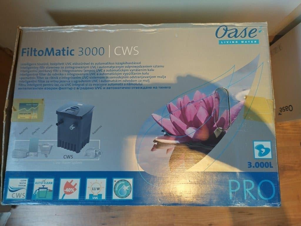Filtre Oase Filtomatic 3000 CWS, nouveau filtre bassin boîte, Enlèvement, Neuf, Filtre de bassin