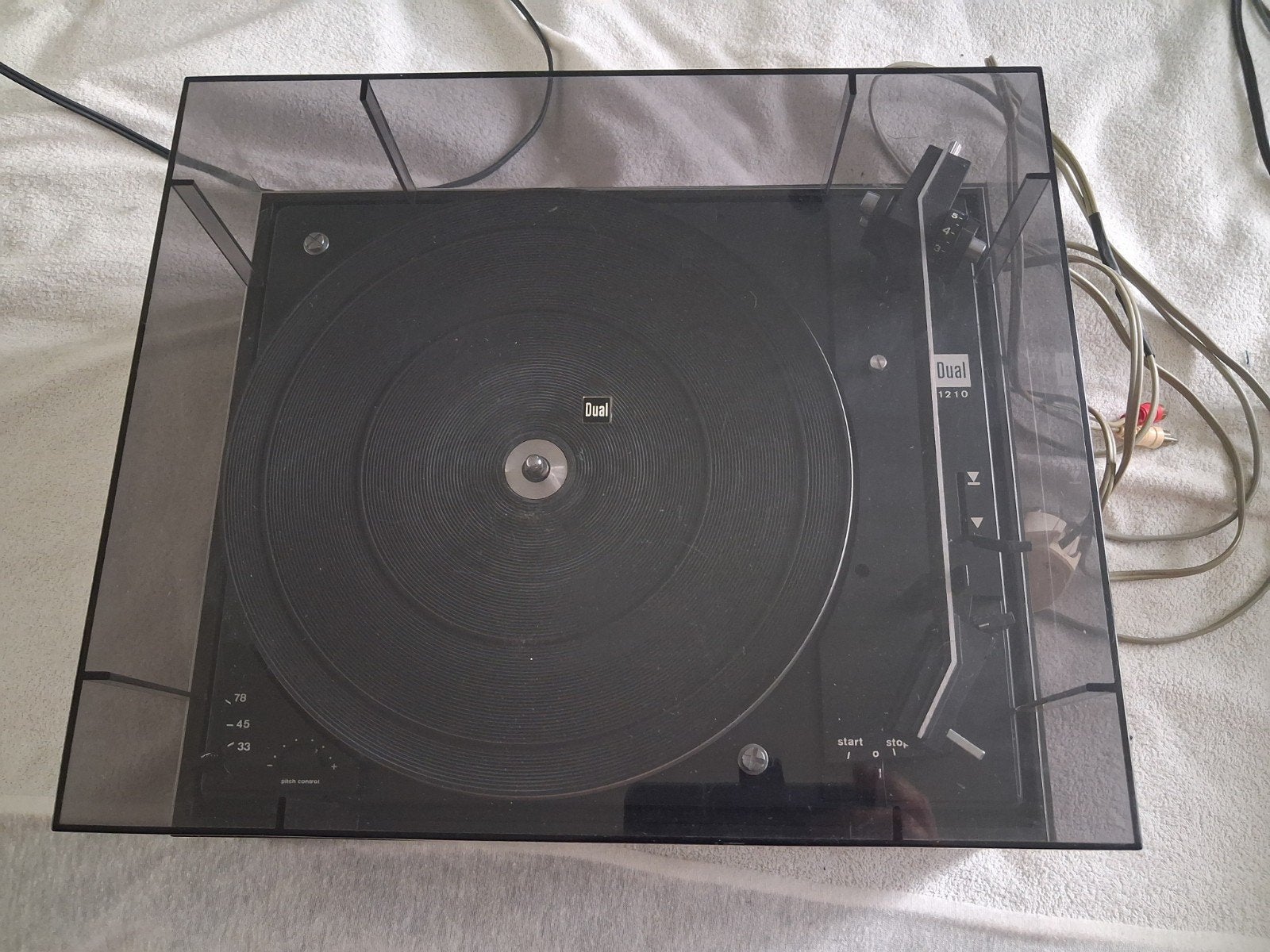 Dual 1210, Audio, Tv en Foto, Platenspelers, Ophalen, Gebruikt, Automatisch, Platenspeler