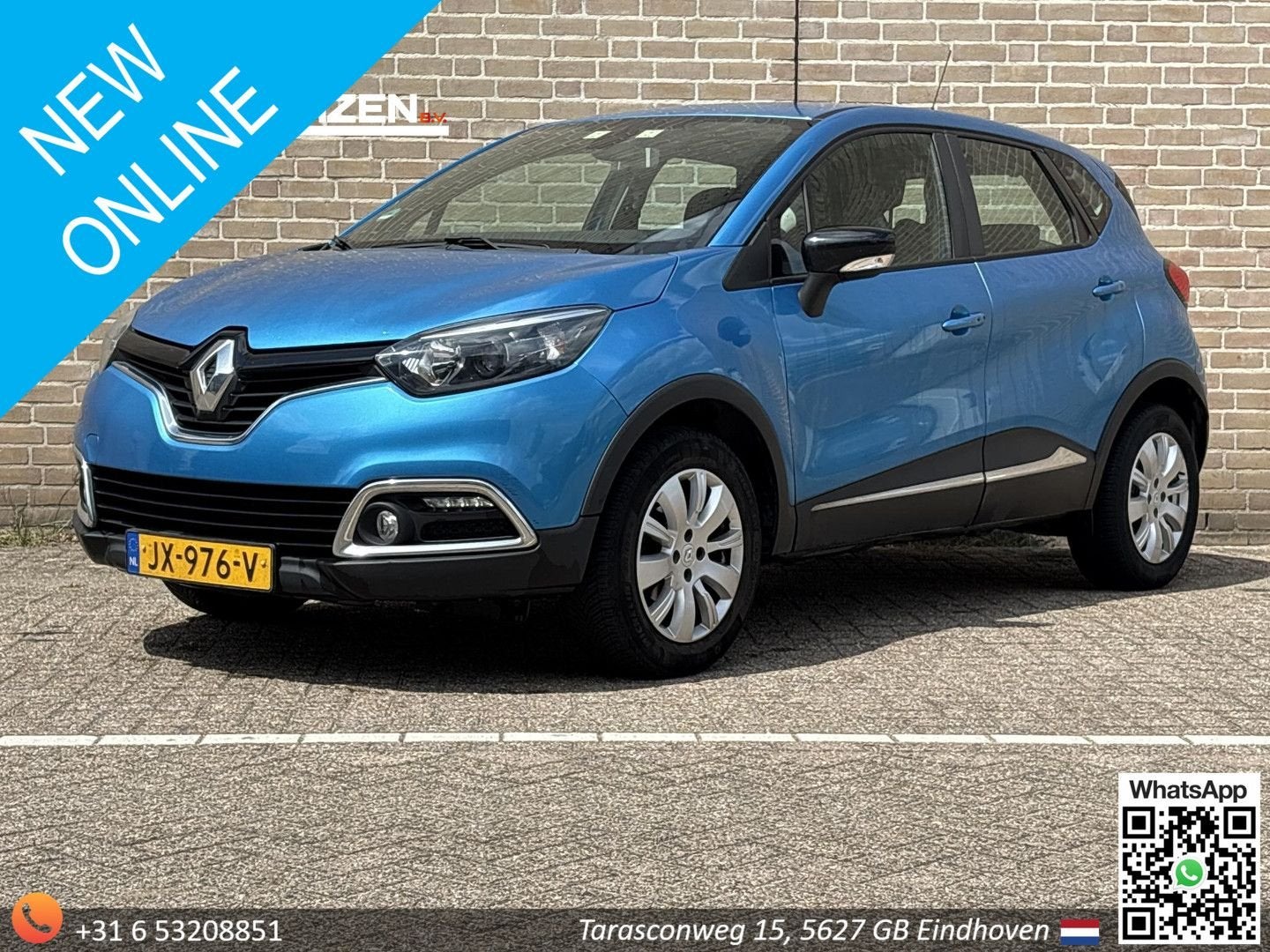 Renault Captur 0.9 TCe Expression | Climate | Cruise | PDC |, Blauw, Bedrijf, Handgeschakeld, 113 g/km