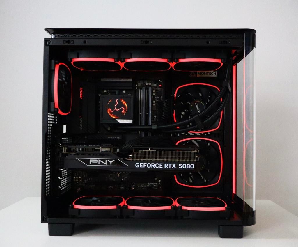 Ordinateur de jeux haut de gamme RTX 5080/R7 9850X3D DDR5, Enlèvement ou Envoi, Comme neuf, Gaming, SSD