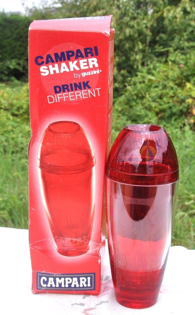 shaker campari vintage en plastique, Enlèvement ou Envoi, Comme neuf, Ustensile