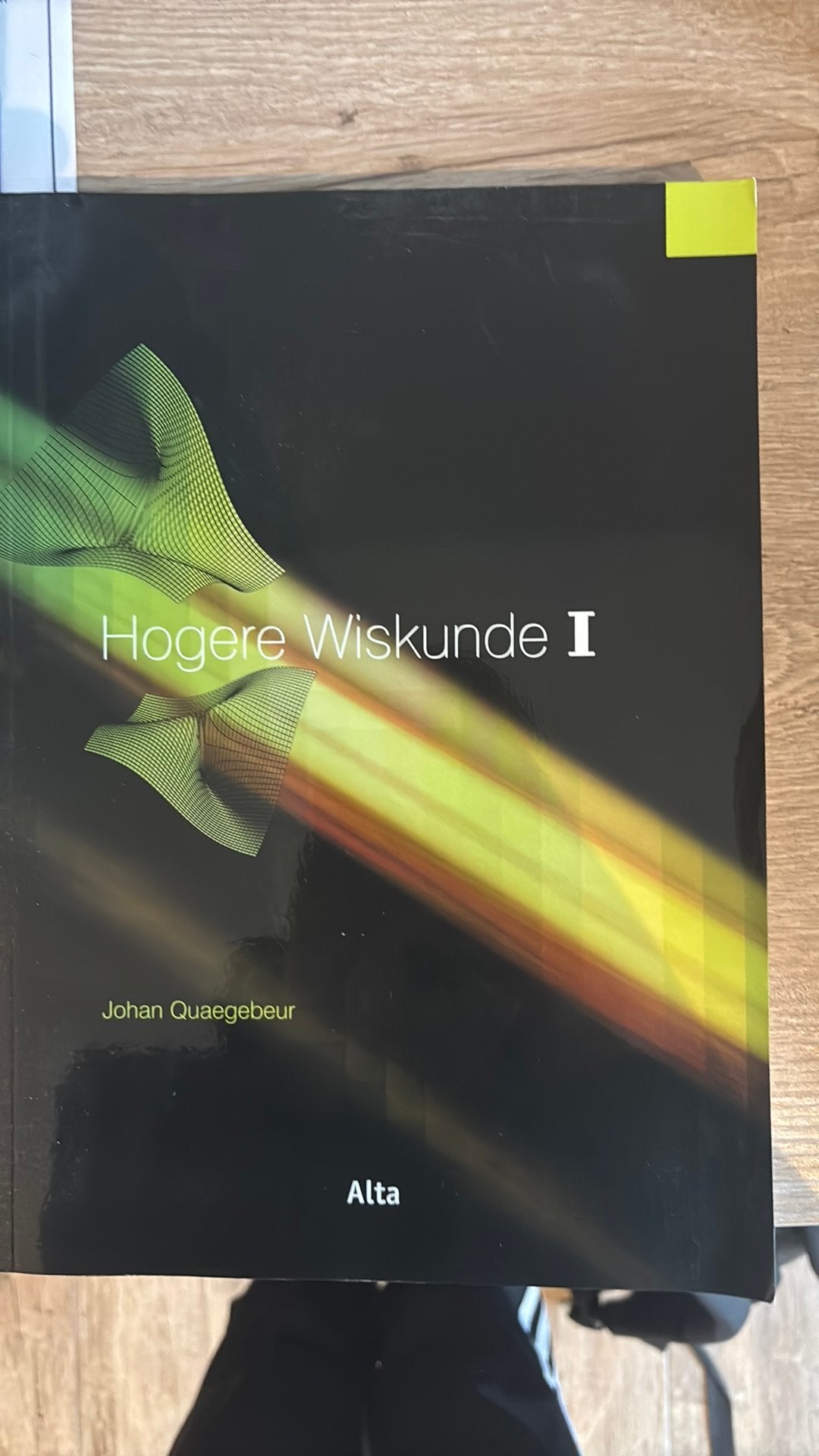 Johan Quaegebeur - Hogere wiskunde I, Enlèvement, Néerlandais, Johan Quaegebeur
