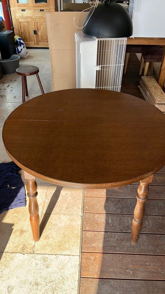 Table ronde extensible à peindre, Maison & Meubles, Tables | Tables à manger, Quatre personnes, Rond, 50 à 100 cm, Comme neuf