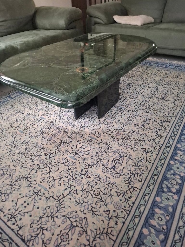 Marmeren salontafel, 100 à 150 cm, Comme neuf, Enlèvement, 50 à 100 cm