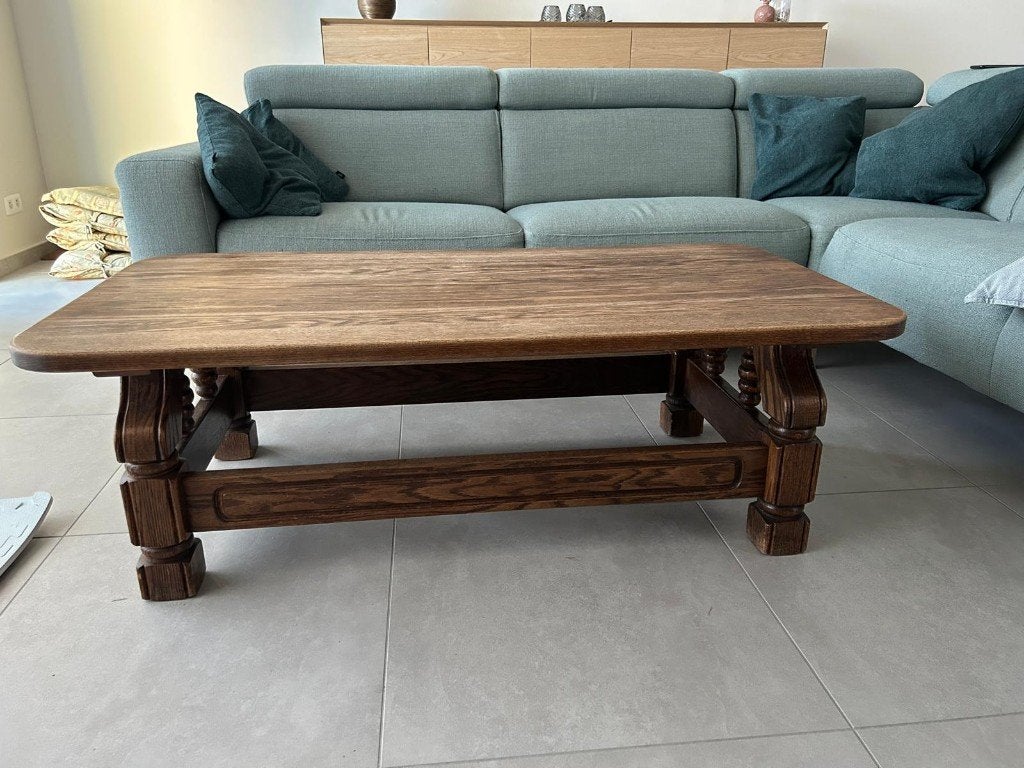 Salontafel GRATIS, Ophalen, Gebruikt, 100 tot 150 cm, Eikenhout