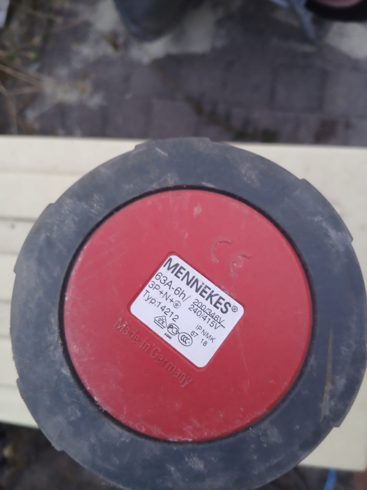 werfkadt met 4 stopcontacten, Doe-het-zelf en Bouw, Elektriciteit en Kabels, Ophalen, Gebruikt, Overige merken, Groepenkast