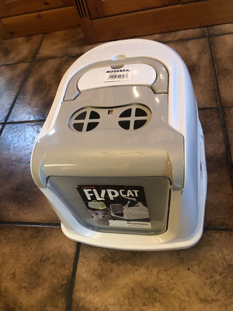 Bac à litière pour chat, Animaux & Accessoires, Enlèvement, Comme neuf, Fermé