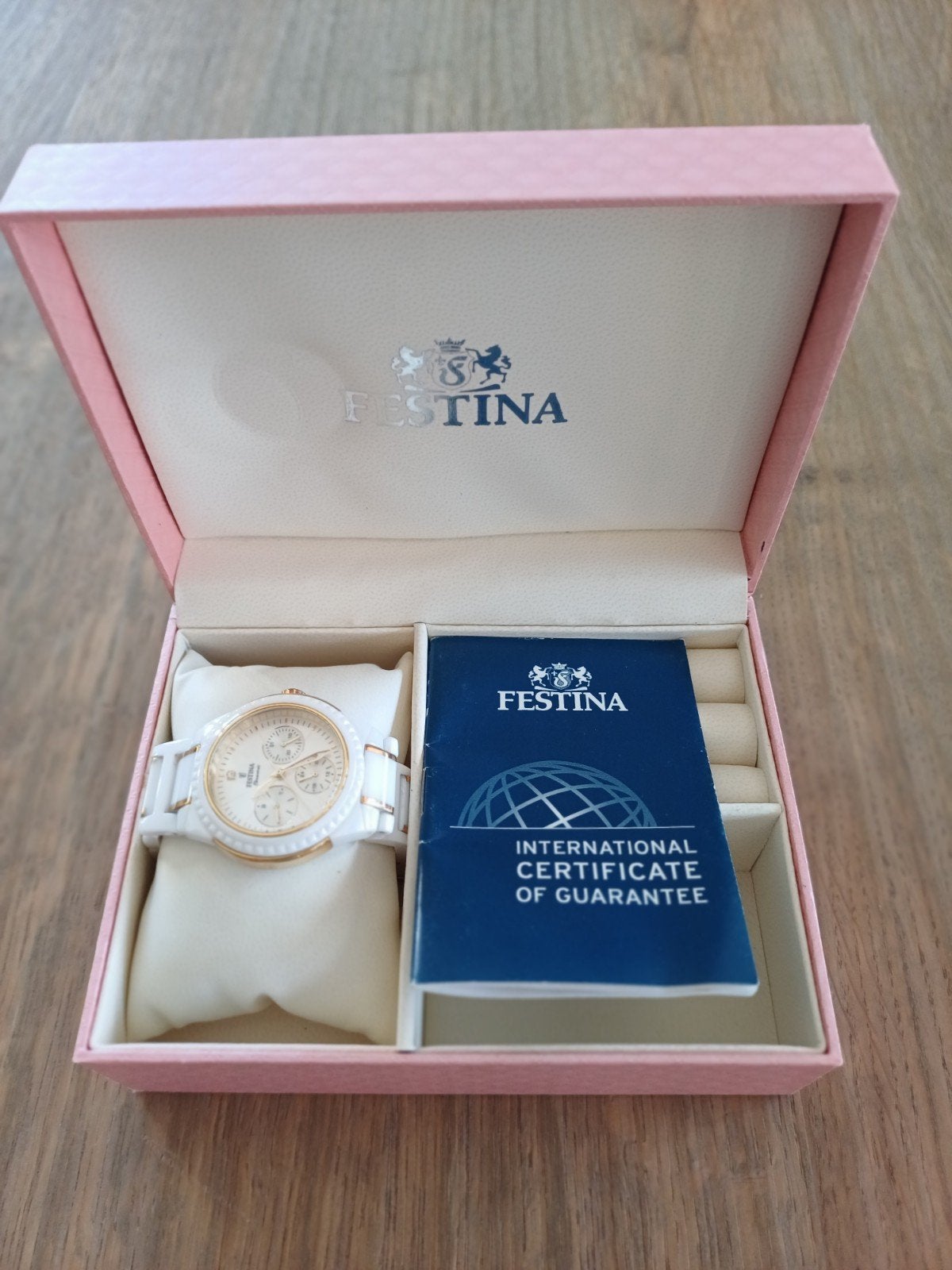 Festina dameshorloge, Staal, Staal, Polshorloge, Nieuw