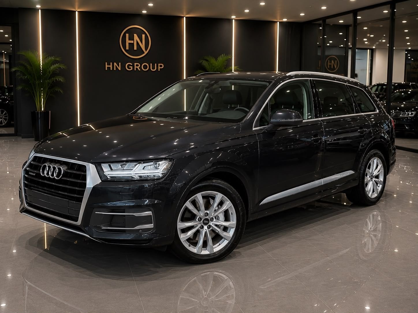 Audi Q7  Audi Q7 45 TFSI quattro Automaat 2020 | 78.000 KM |, Autos, Audi, Achat, Electronic Stability Program (ESP), Noir, Essence