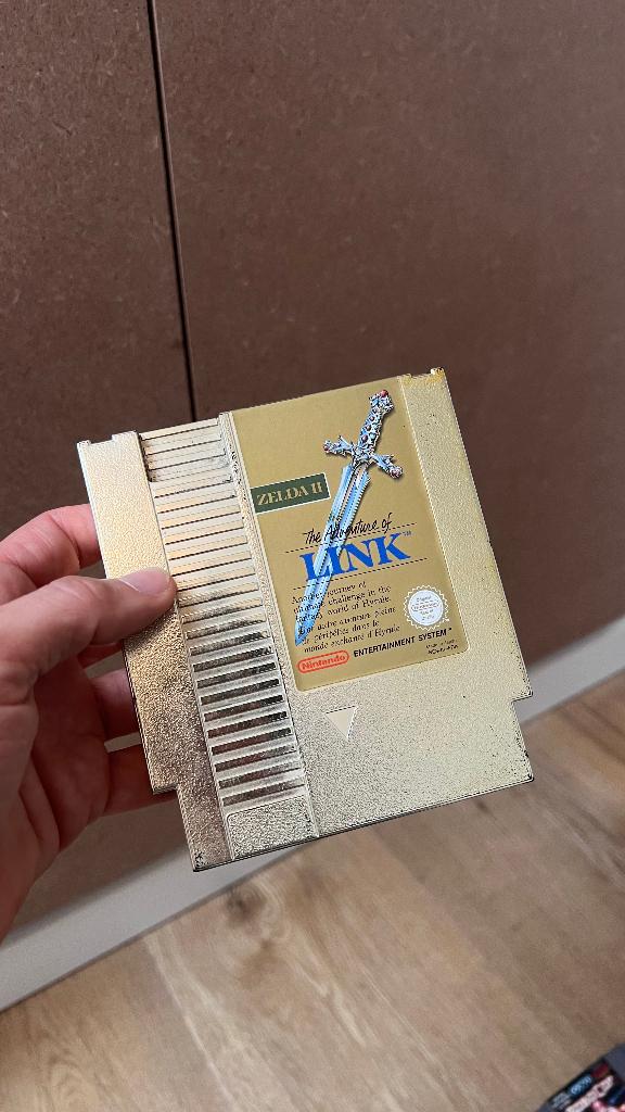 Nintendo NES games lot, Zelda Gold, RoboCop, Time Lord,..., Ophalen, Gebruikt, Avontuur en Actie