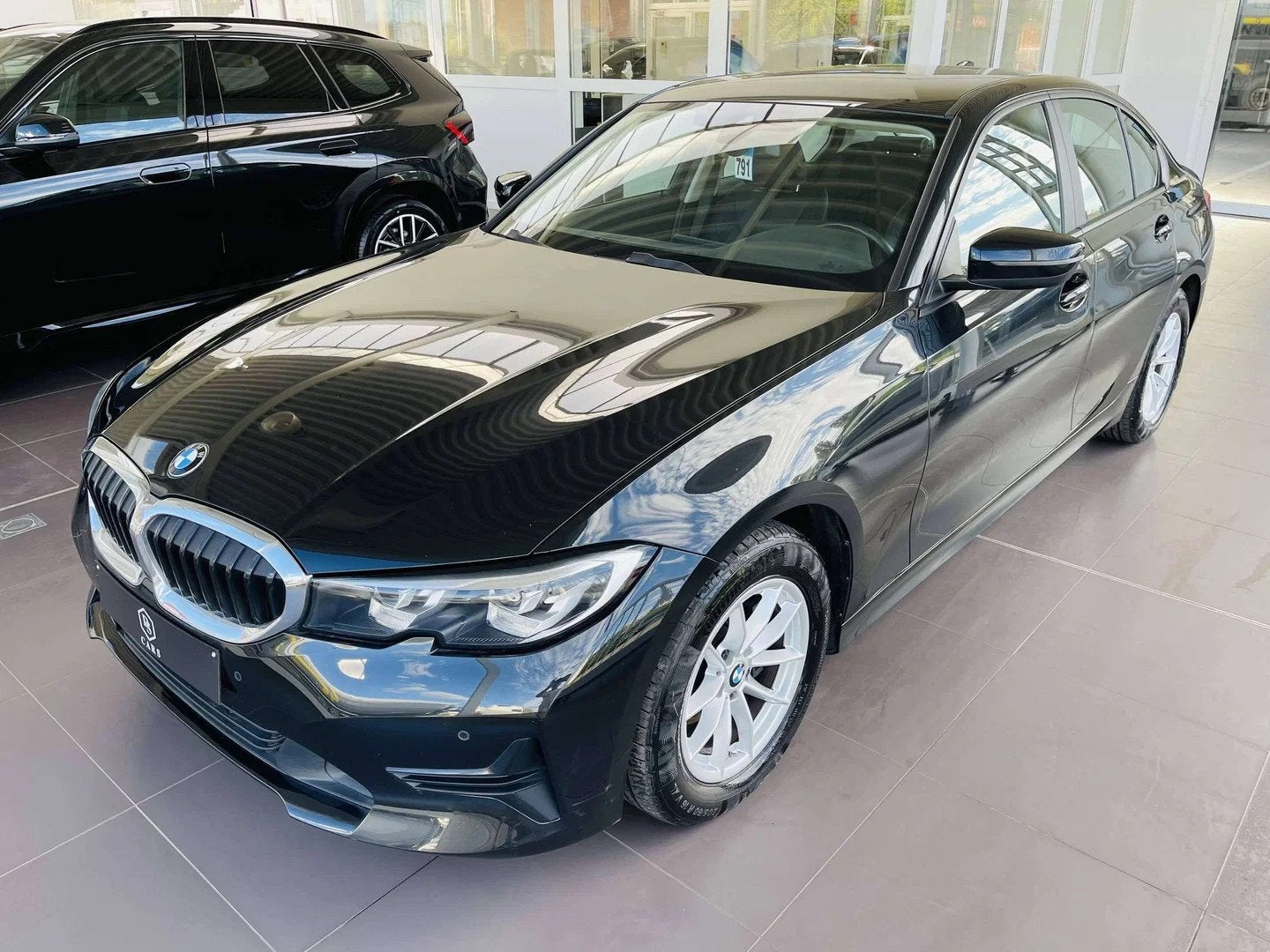 BMW 3 Serie 318 d * GARANTIE + LED + GPS PRO + CUIR + COKCPI, Autos, Cuir, Achat, Entreprise, Boîte manuelle