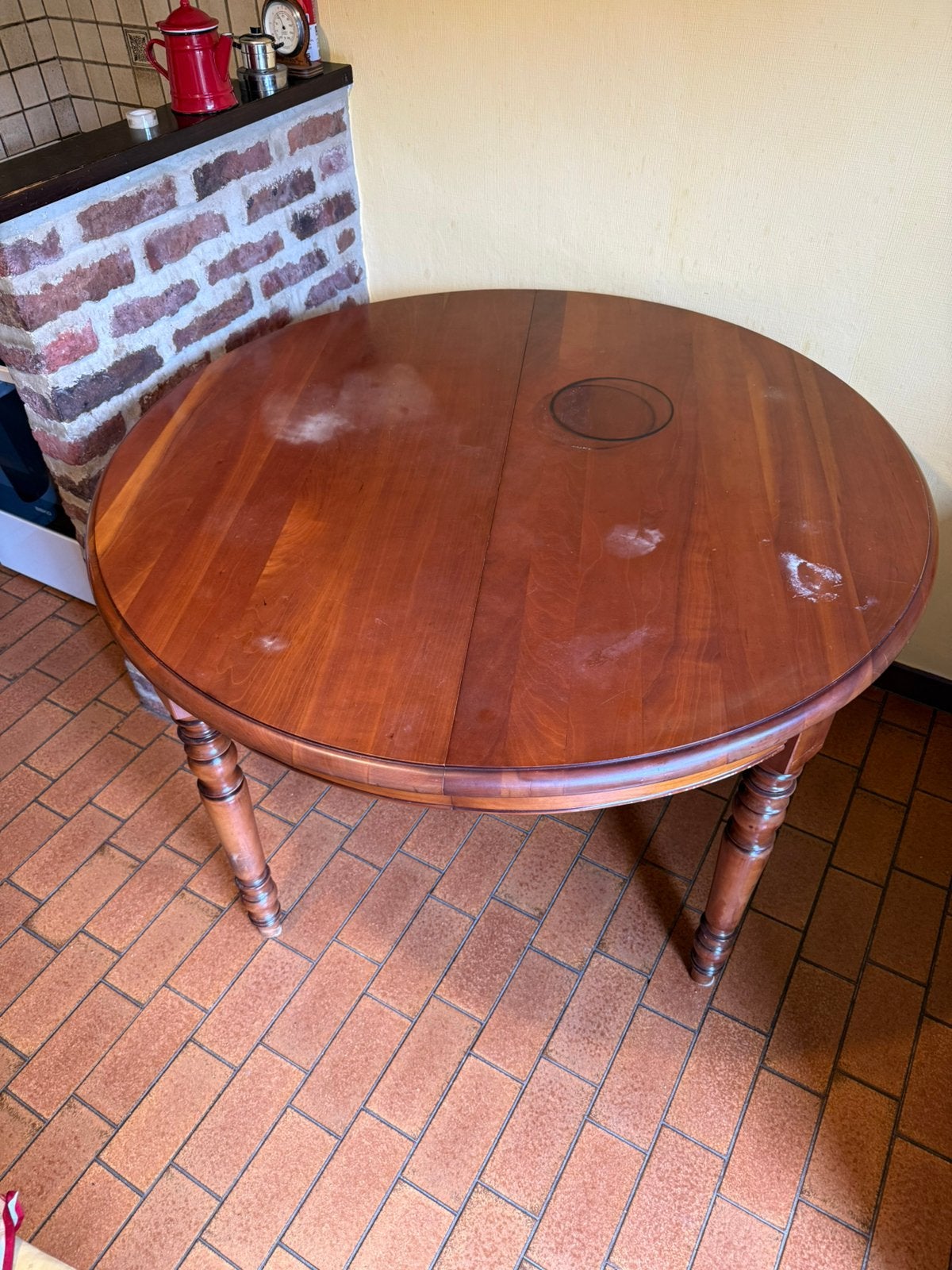 Table de salle à manger ou de cuisine, Enlèvement