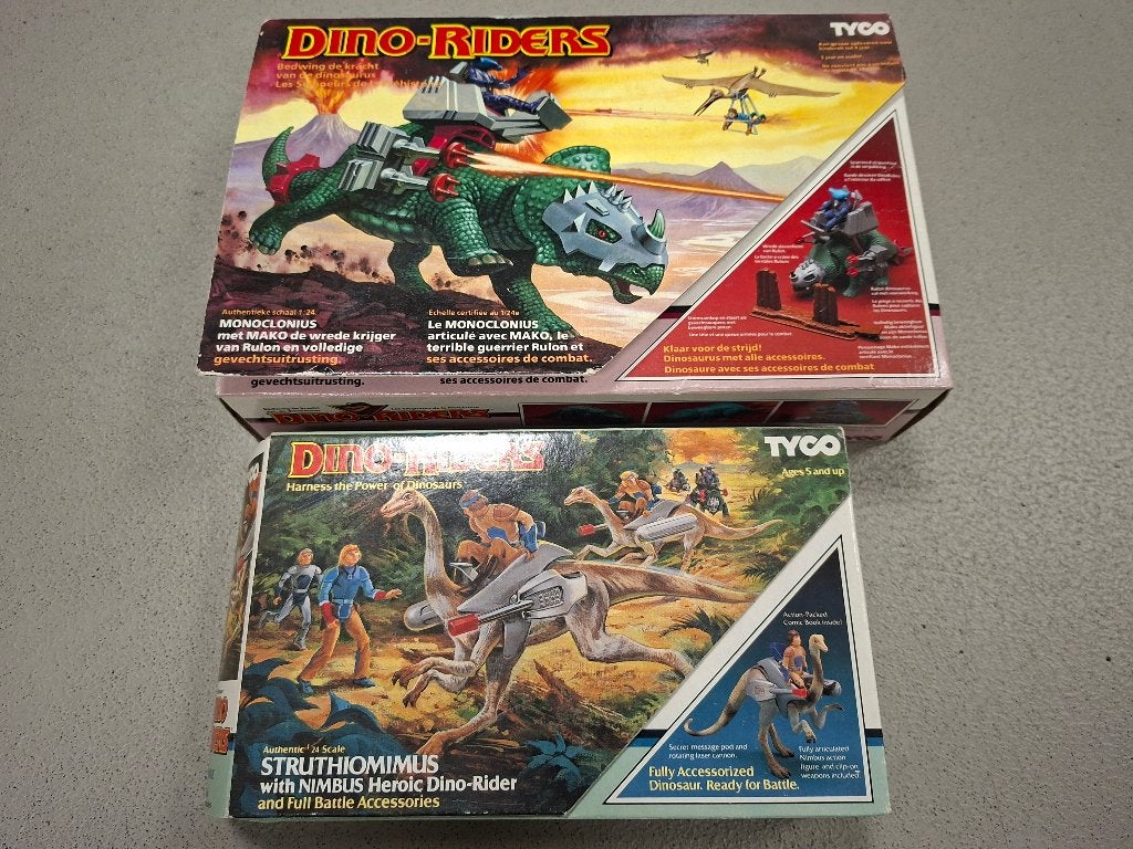 Dino Riders, Kinderen en Baby's, Speelgoed | Actiefiguren, Ophalen, Zo goed als nieuw