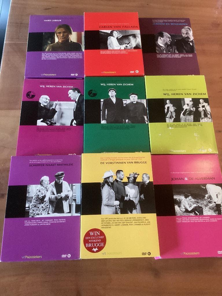 Lot van 9 VRT klassiekers dvd boxen, Ophalen of Verzenden, Zo goed als nieuw, Boxset
