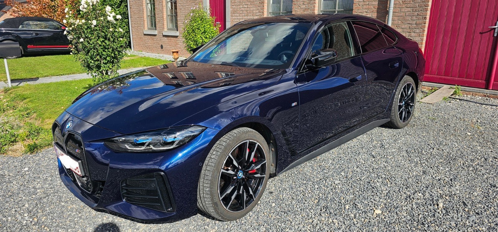 BMW i4 M50 544 cv 10/23 54000 km prix catal. 86.500 €, Auto's, Dealer onderhouden, Blauw, Alcantara, Elektrisch