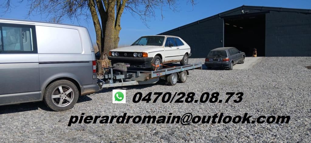 Transport & dépannage Auto/Moto, Avec chauffeur, Véhicule de tourisme