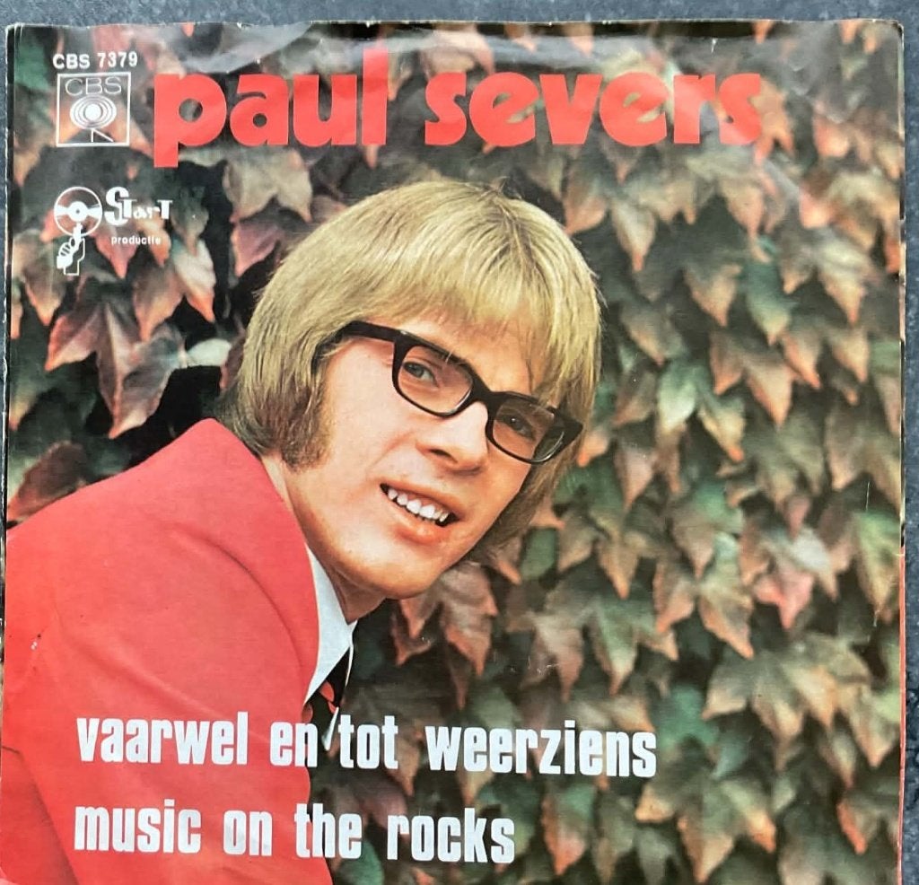 Paul Severs "Vaarwel En Tot Weerziens", CD & DVD, Enlèvement ou Envoi, 7 inch, Comme neuf, Pochette photo