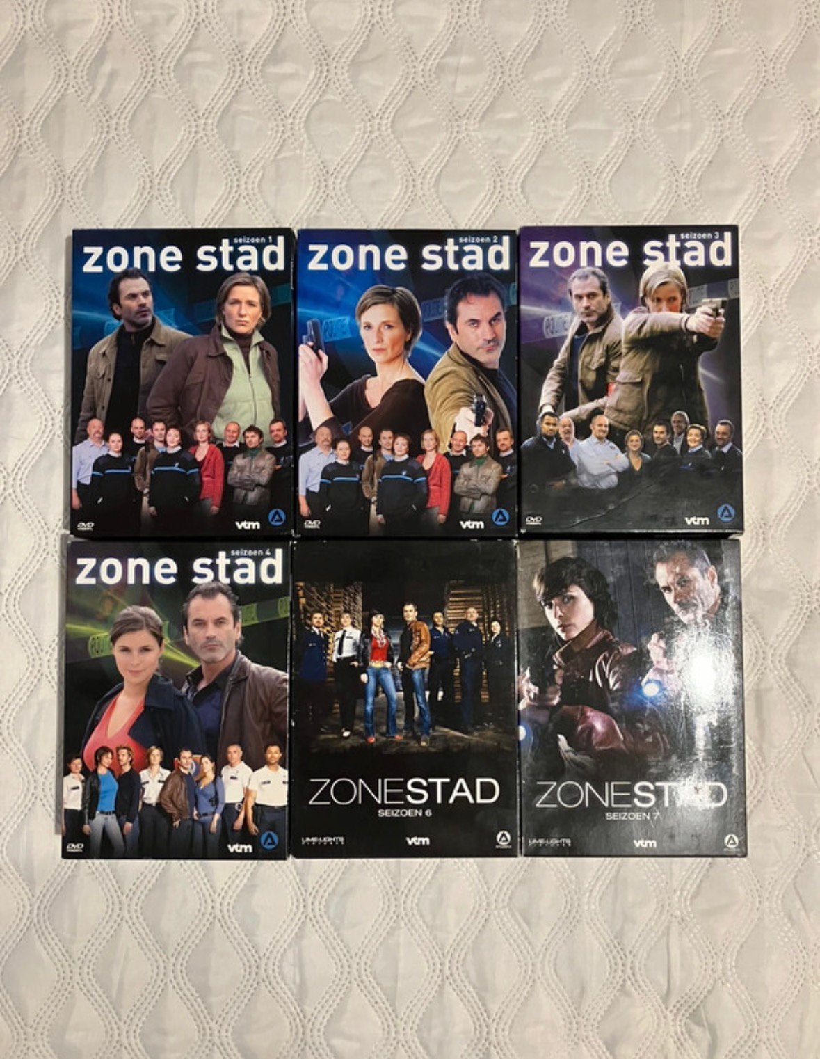 Zone stad (seizoen 1-7), Zo goed als nieuw, Seizoen 1, Thriller, Ophalen of Verzenden