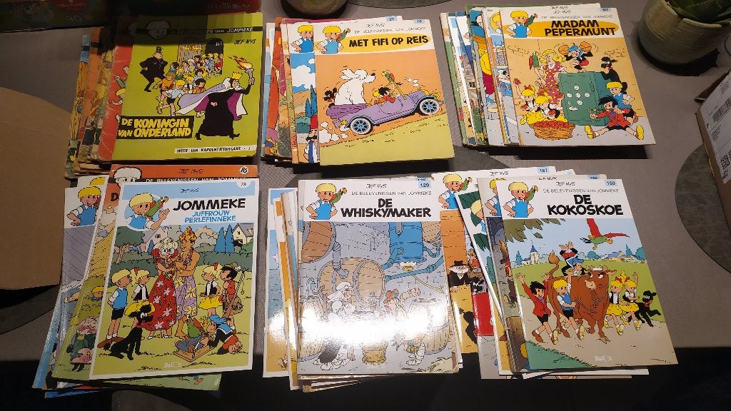 jommeke 57 strips, Boeken, Ophalen of Verzenden, Gelezen