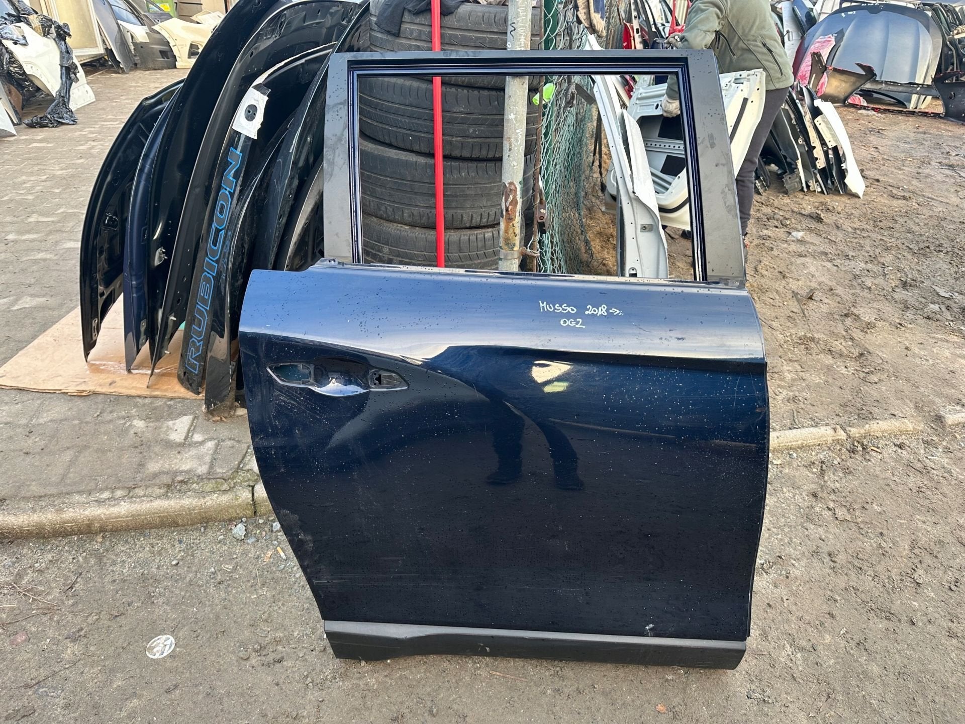 SsangYong Musso Portier Rechts 18, Gebruikt, Info@kg-mobility.com, Deur, KG Mobility Corporation