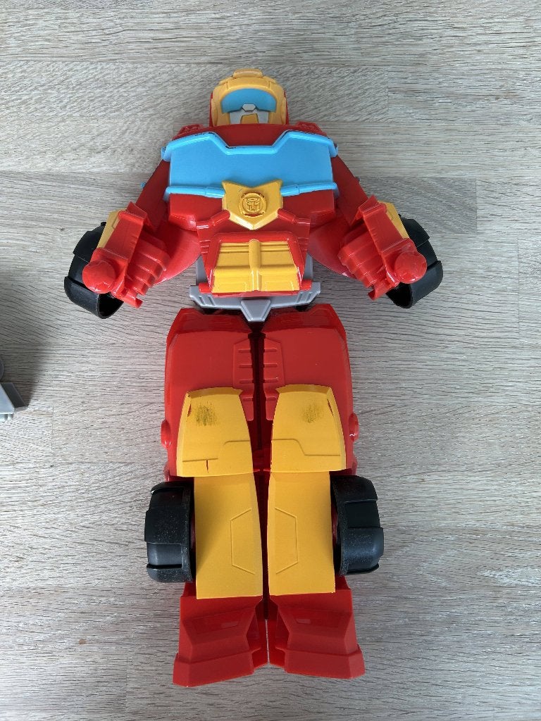 Transformers vrachtwagen/robot met geluid, Ophalen, Gebruikt