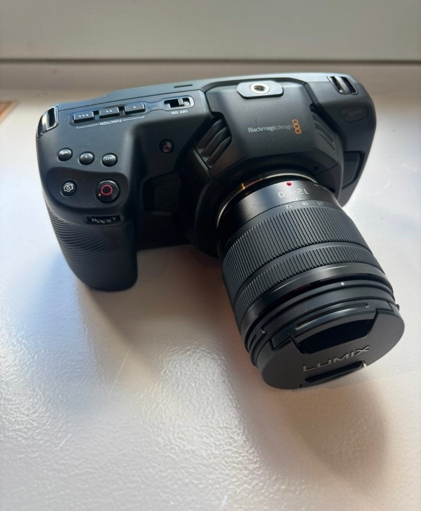 Black magic pocket camera 4K te koop, Audio, Tv en Foto, Overige merken, Externe microfoon, Nieuw, Ophalen of Verzenden
