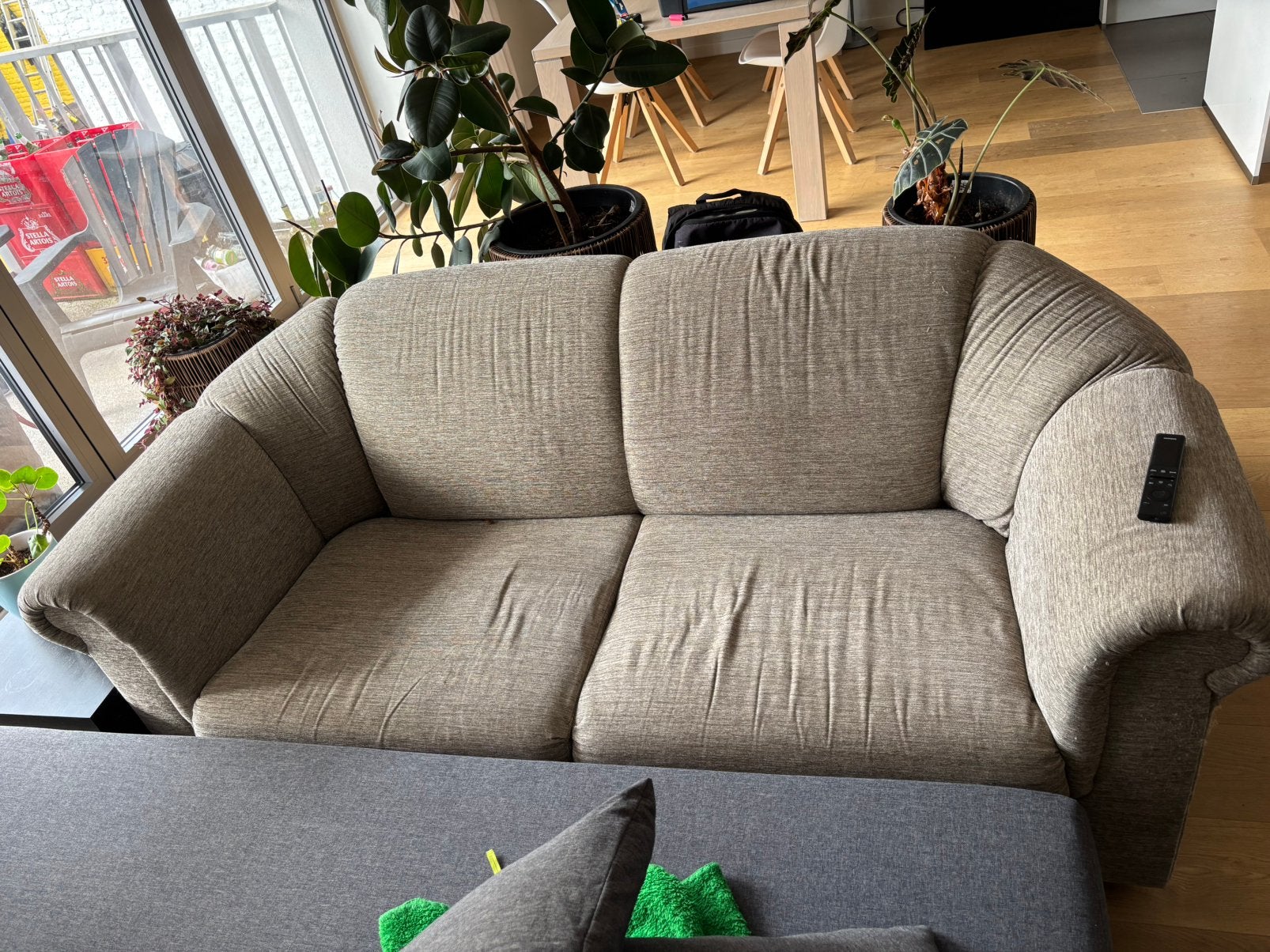 Zetel 2 persoons, Ophalen, Gebruikt, Tweepersoons, Rechte bank