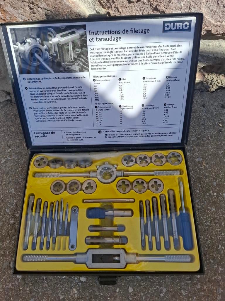 Valise d'outils de pièces métrique, Enlèvement ou Envoi