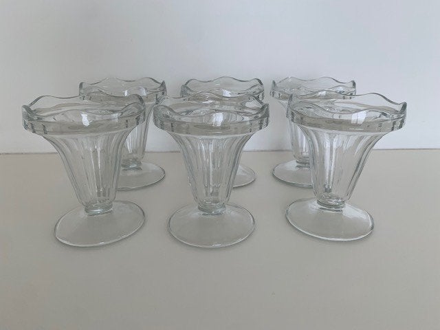 ijscoupes, Glas of Glazen, Ophalen of Verzenden, Overige stijlen, Glas