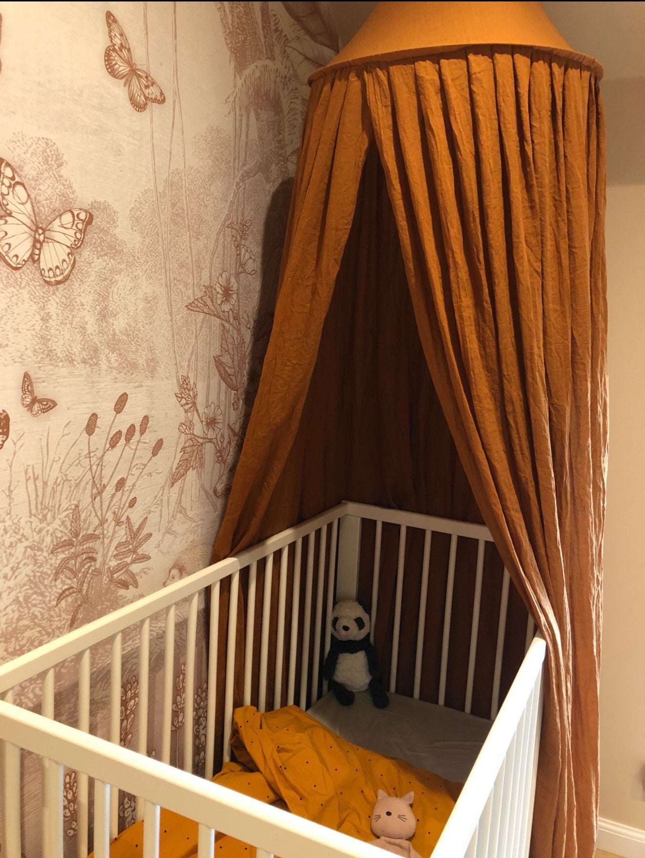 Babybed (twee stuks) incl set ombouw peuterbed, Kinderen en Baby's, Ophalen, Zo goed als nieuw, Jongetje of Meisje