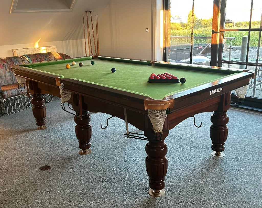 Snooker, Ophalen