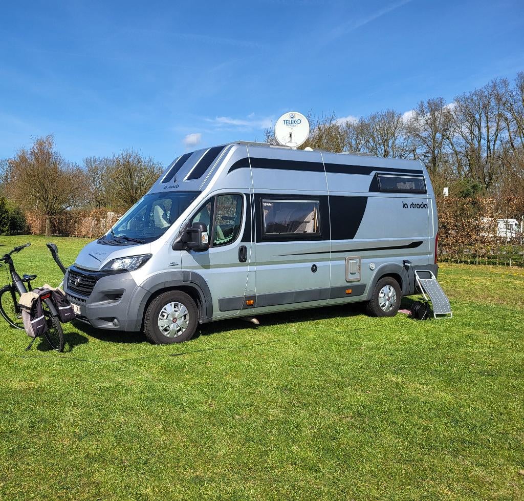 Campervan La Strada Avanti EB, Ringverwarming, Fiat, 6 tot 7 meter, Tot en met 3