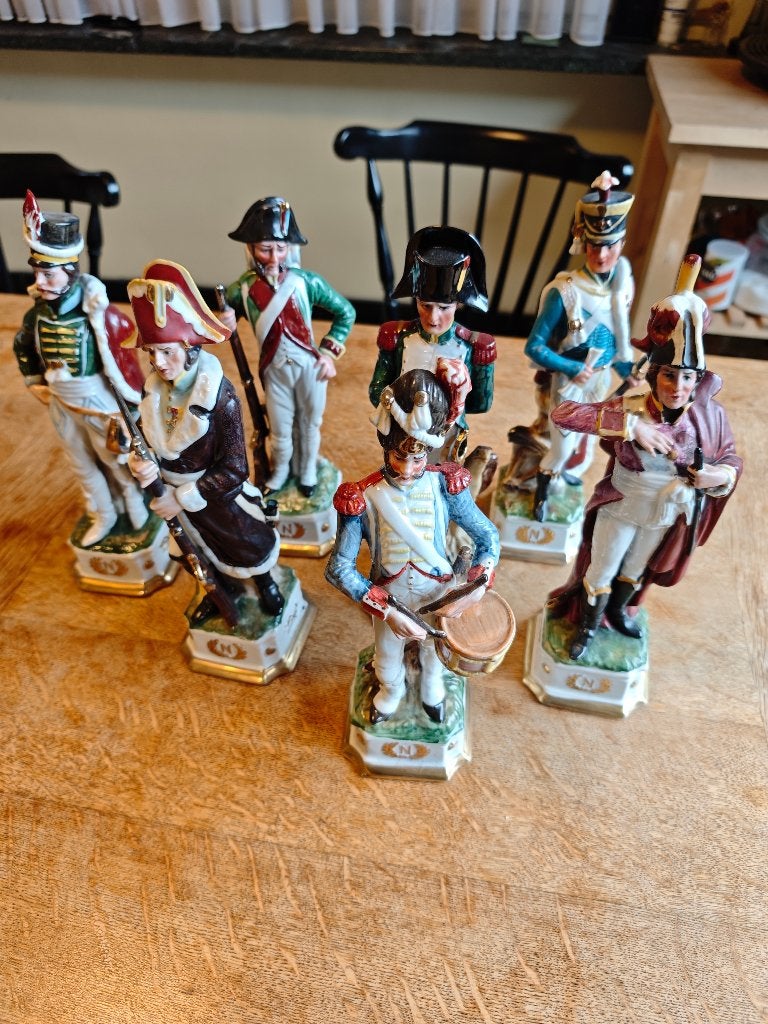 napoleon soldaten beeldjes, Ophalen, Zo goed als nieuw