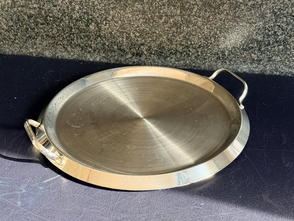 Demeyere maxigrill multifunctionele grillplaat/bakplaat, Huis en Inrichting, Overige materialen, Demeyere, Braadpan, Geschikt voor barbecue
