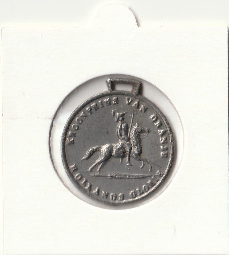 SLAG VAN WATERLOO 18 JUNI 1815-1865, Timbres & Monnaies, Pièces & Médailles, Enlèvement ou Envoi