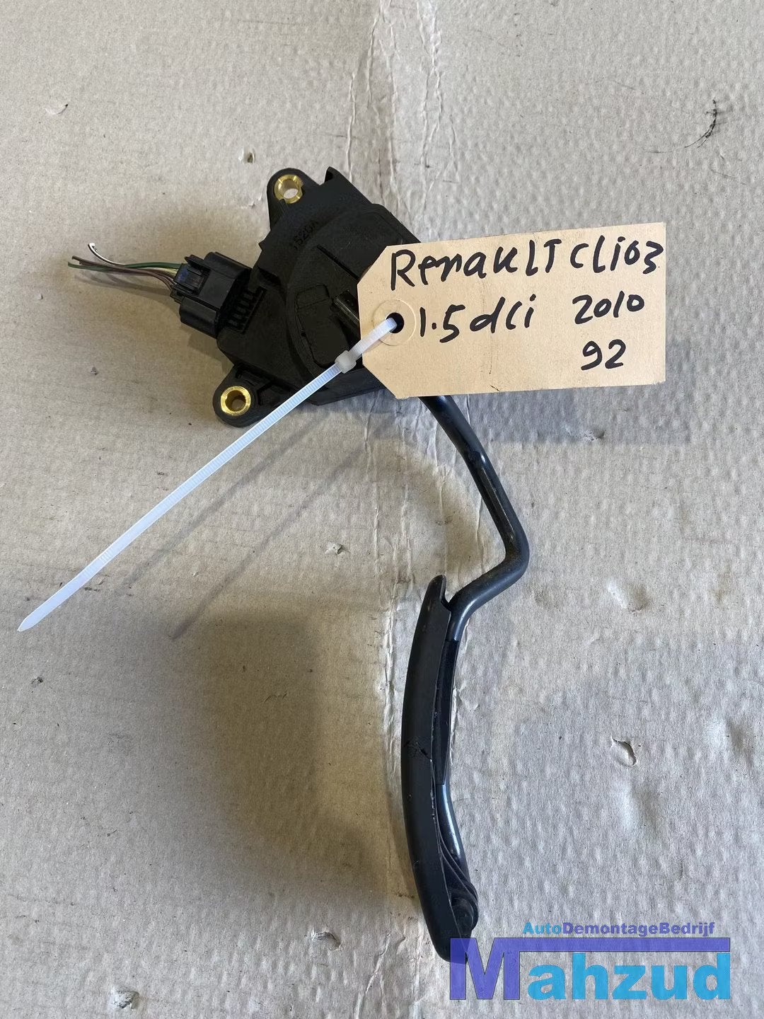 RENAULT CLIO 3 Gaspedaal gaspedaalpositie sensor 8200297344, Renault Group, Contact.group@renault.com, Renault, Utilisé