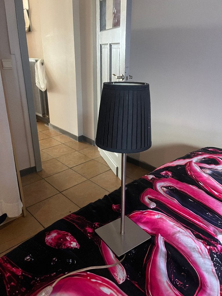 tafellamp Ikea, 50 cm, Met kap, Ophalen of Verzenden, Zwart