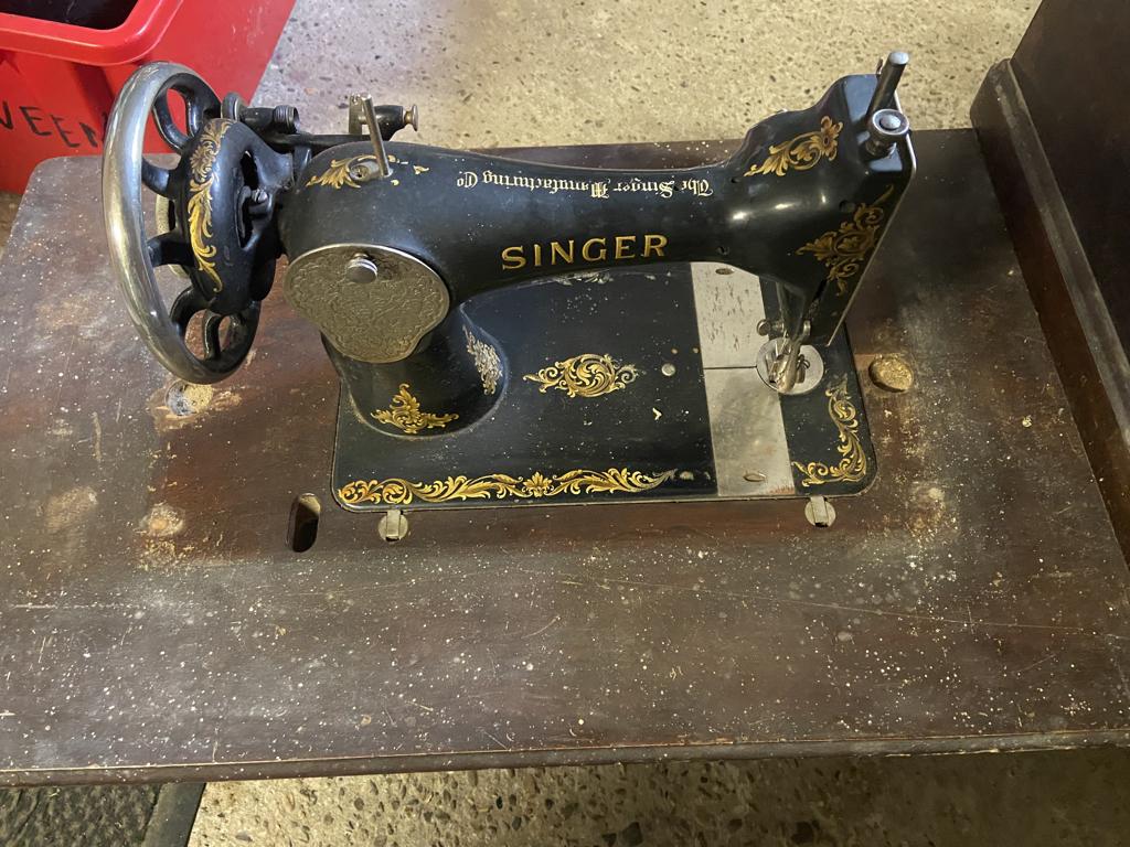 MACHINE A COUDRE SINGER, Enlèvement, Utilisé, Machine à coudre, Singer