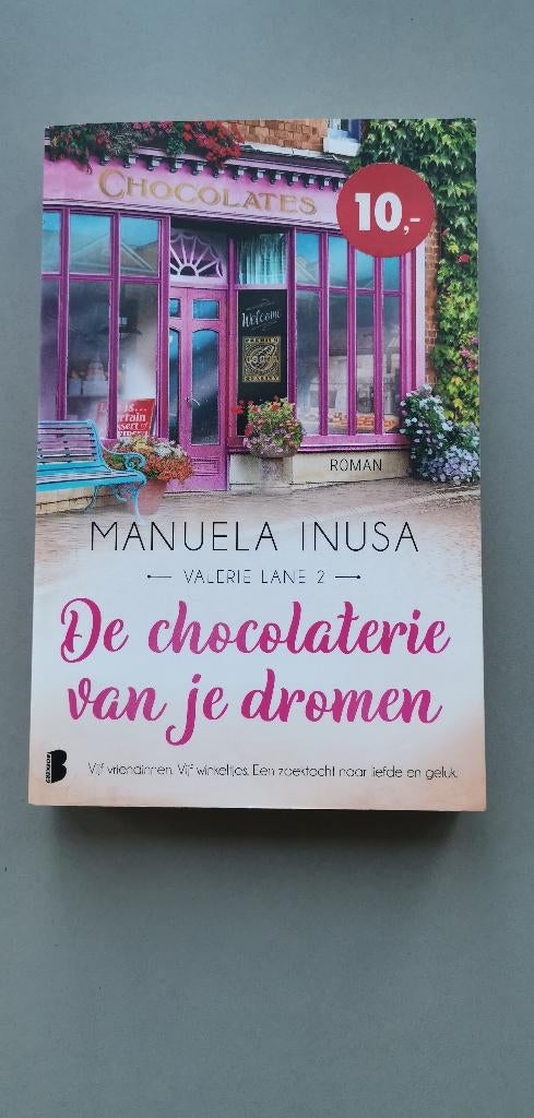 Roman De chocolaterie van je dromen Manuela Inusa NL Paperb, België, Manuela Inusa, Ophalen, Gelezen