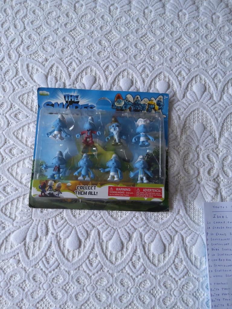 De Smurfen 8 figuren, Verzamelen, Ophalen of Verzenden, Nieuw, Poppetje, Figuurtje of Knuffel