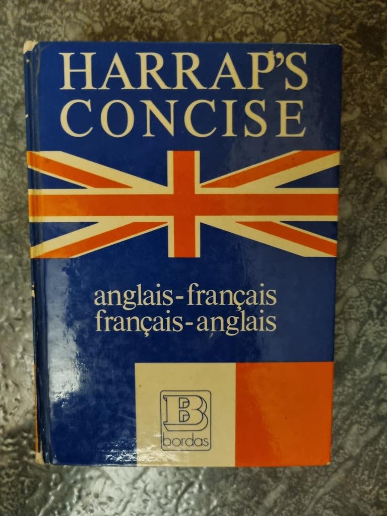 Dictionnaire Harrap's Concise F-Anglais A-Français, Ophalen of Verzenden, Gelezen, Jago, Engels