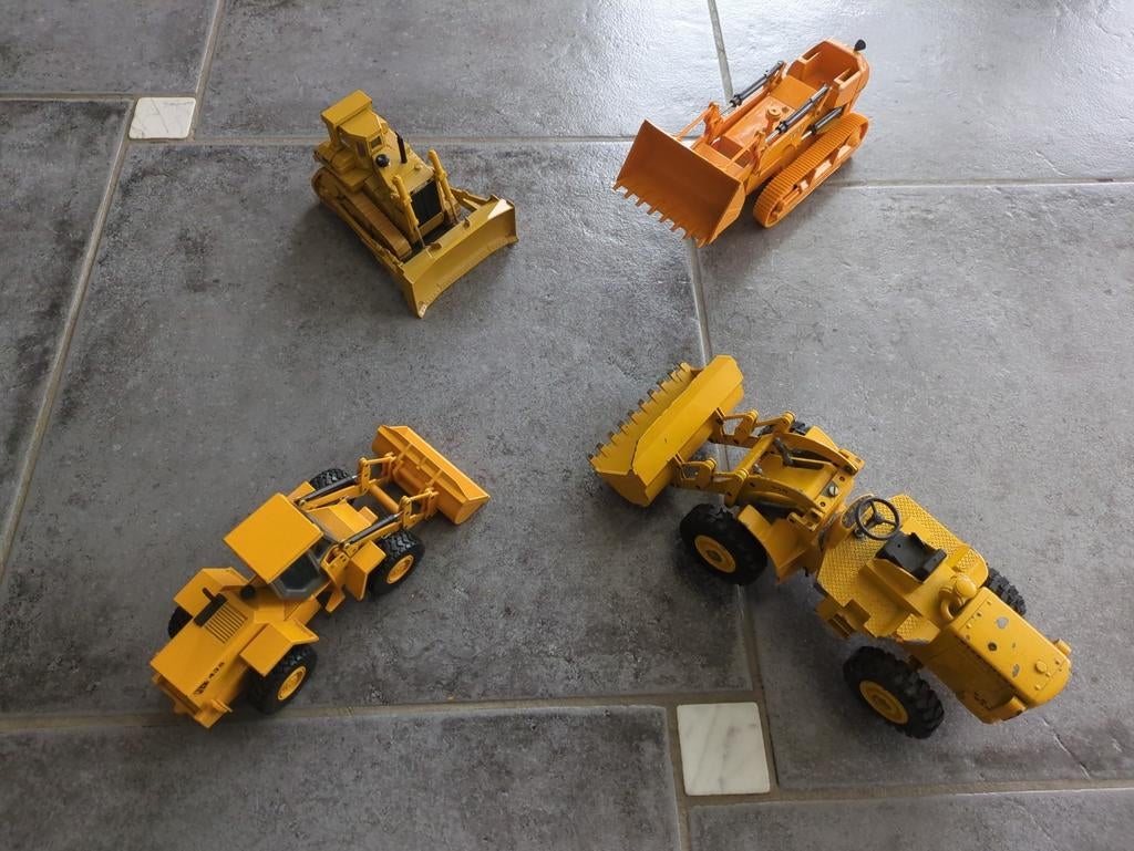 Jouets Caterpilar JCB Fiat de chantier, Enlèvement ou Envoi, Utilisé