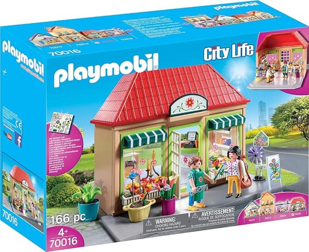 PLAYMOBIL Mijn bloemenwinkel - 70016, Kinderen en Baby's, Speelgoed | Playmobil, Ophalen of Verzenden, Zo goed als nieuw, Complete set