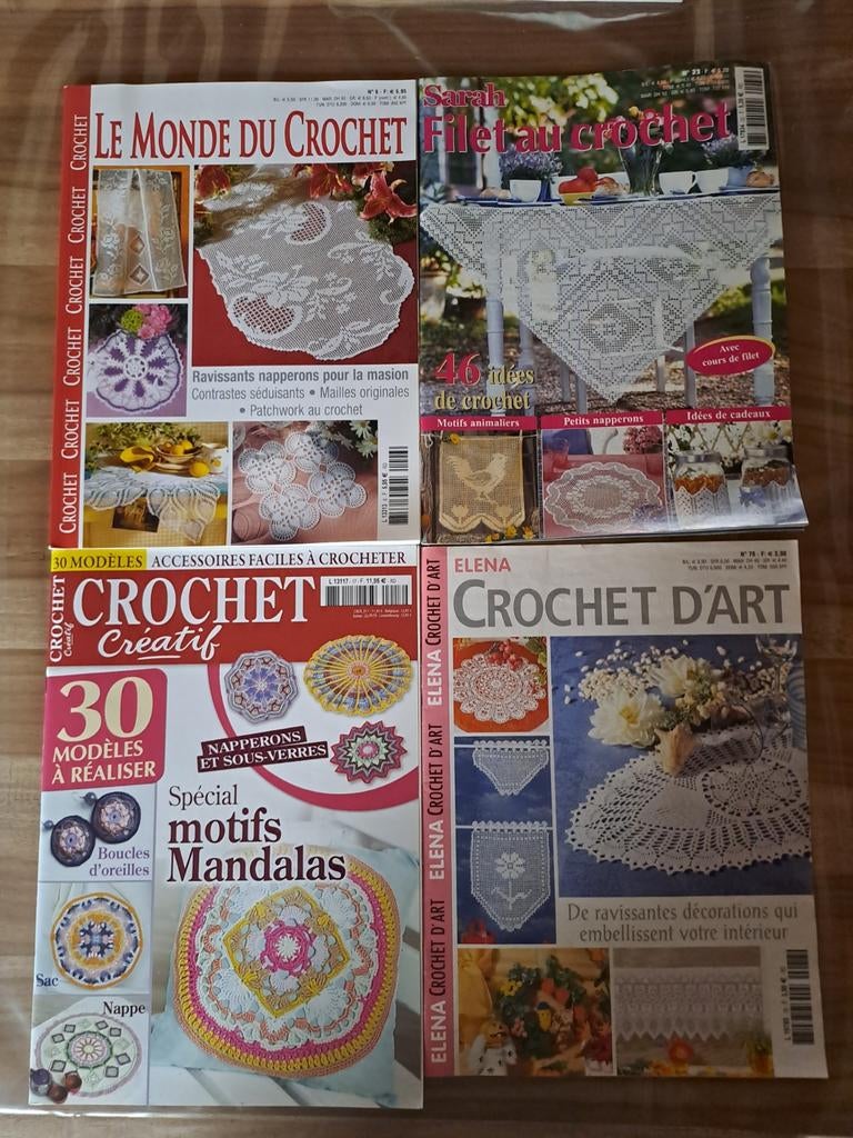 Magazines de crochet, Enlèvement, Comme neuf, Crochet