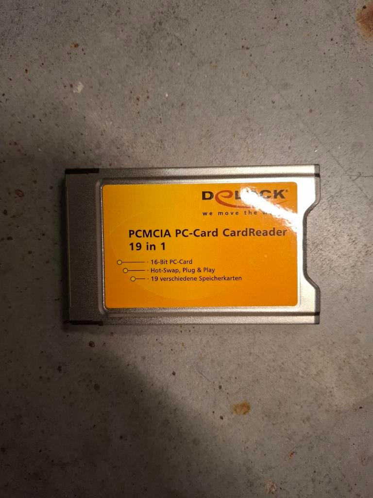 Pc card reader, Ophalen of Verzenden